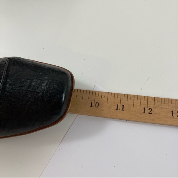 Roberto Sanyo leather chunk heel ankle boot shootie bootie EU 37 - Picture 10 of 10